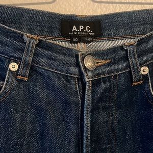 A.P.C straight denim, 30x30